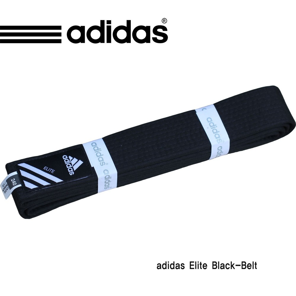 Adidas Elite Black-Belt/Karatedo/Taekwondo,Judo Black Belt(Width 5cm)