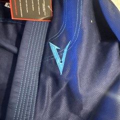 Vector Sports Attila Series BJJ Gi Top Jacket, Kids Unisex K4 Blue