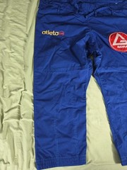 Gracie Barra Blue GB Equipe Edition Jiu Jitsu Atleta Pants Only Adult Size 4 A4