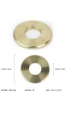 Pure copper TSUBA（Increase the weight） -Kendo supplies Tsuba Kendo accessories