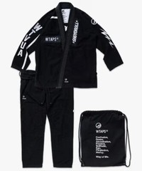 Shoyoroll Batch # 113 WTAPS Black Colour Jiu-Jitsu Kimono 450 GSM With Bag