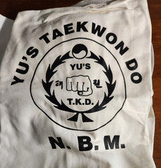 Yu’s Taekwon Do N.B.M. Men’s Gi Fuji Brand Size 5 White Belt