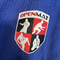 OpenMat Brazilian Jiu Jitsu Pro Gi A5 Blue BJJ Kimono Jacket Adult Heavyweight