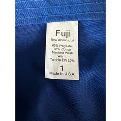 Fuji Sports Jiu Jitsu Judo Gi Uniform Size 1 Blue Made in USA