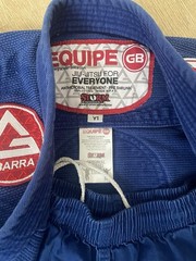 Gracie Barra Equipe Kimono unisex jiu jitsu GI Y1