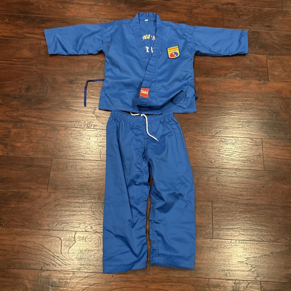 Vovinam Martial Arts Kids Uniform Size 6-7