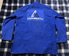 Gameness Air BJJ Gi Blue Size A2 Combate Academy Uniform Top Only No Belt