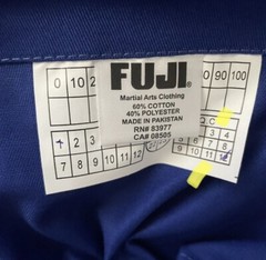 Fuji Judo Gi Pants Blue Jiu Jitsu Bjj Various Sizes New in Pkg
