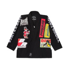 Shoyoroll Born x Raised x Shoyoroll Black BJJ Gi Jiu Jitsu Kimono 450 GSM