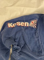 BJJ Gi Kosen Blue Jacket San Diego Brazilian Jiu-Jitsu Performance Wear see pic