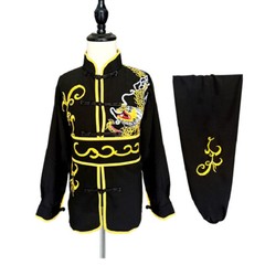 Shaolin Kung Fu dragon embroidered hot Tai Chi suit Wing Chun Martial arts set