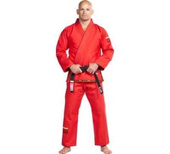 Fuji Suparaito Super Lightweight Mens Brazilian Jiu-Jitsu BJJ Gi – Red / Gold