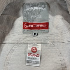 Gracie Barra Gi Jiu Jitsu MMA Kimono Pants & Jacket A2 Set Unisex White Read