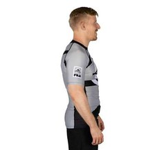 Fuji Vision MMA BJJ Jiu Jitsu ShortSleeve ShortSleeve SS Rashguard – Grey
