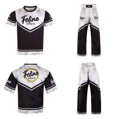 Felino 2 Piece Sublimated Kick Boxing Muay Thigh Mixed Martial Arts Uniform Set
