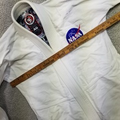 Jiu jitsu Gi Sanabul NASA A0 RARE White Space MMA TOP ONLY SEE DESC