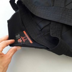 Japanese Hakama Bokuto Classic for Aikido Kendo Jiu Jiutsu (Black)