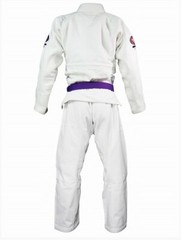 BULL TERRIER Jiu Jitsu Gi MUJD White – A1S *BRAND NEW*