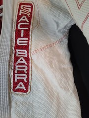 Gracie Barra Storm Kimono Jacket Only Adult Size A0 White MMA Jiu Jitsu BJJ GUC