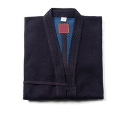 indigo dyed navy blue double layer Japanese Kendo gi Kendogi 100% Cotton