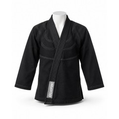 Break Point Gi Jacket Youth K2 Black Brazilian Jiu-Jitsu Pearl Weave Cotton