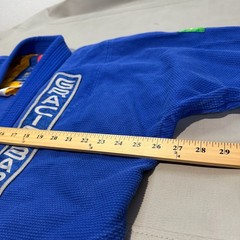 Gracie Barra Equippe Lutador Brazilian Jiu-Jitsu BJJ Gi Set Blue Men A5-XXXX