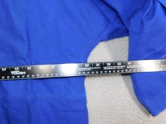 Wasuru Budo hybrid Karate/Jiu-Jitsu Blue Uniform Size 1 100% Cotton Reinforced