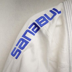 Sanabul Gi Jacket Adult A2 White BJJ Brazilian Jiu Jitsu