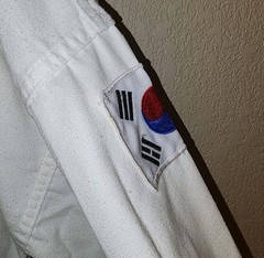 RARE Vintage Jhoon Rhee Taekwondo Top World Martial Arts Congress Patch Gi
