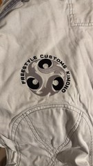 Jiu Jitsu Gi Set Heavyweight Jacket 60” Cuff To Cuff Pants 40×27 Mended Size A1