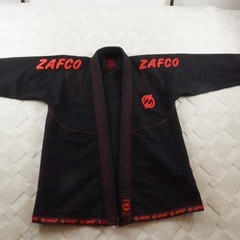 ZAFCO Jiu-Jitsu Gi A-1 Black Adult Unisex Martial Arts Uniform