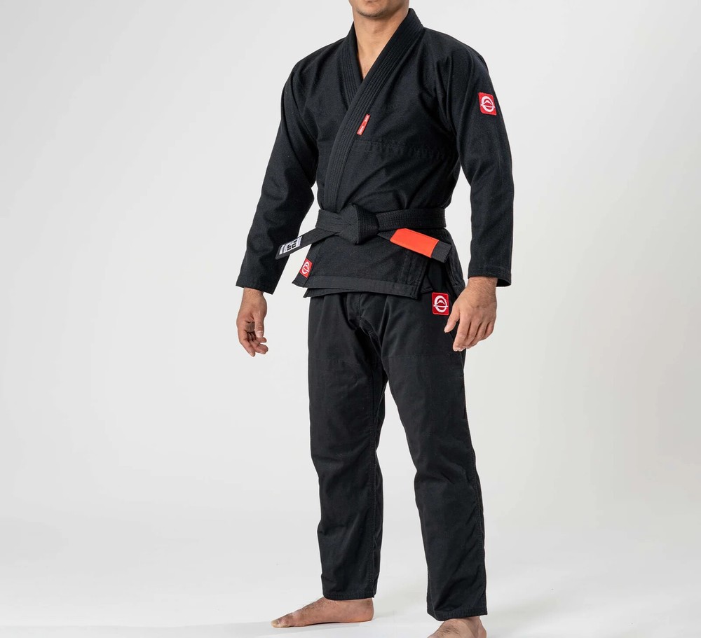 Fuji Ultra Lite 300 Lightweight Mens Brazilian Jiu-Jitsu BJJ Gi – Black