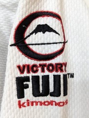 Fuji Victory Brazilian Jiu Jitsu Gi White Kimono size A3 full uniform