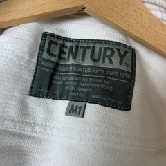 Century Gi Kids M1 White BJJ Martial Arts Uniform Jacket and Pants Set