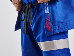 Brazilian Jiu-Jitsu gi (white, blue, black)