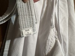 Best Sang MooSa Martial Arts US World Class Taekwondo uniform Ribbed Sz 6
