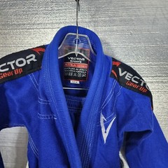 Vector Sports Gear Kids K1 Attila Series Brazilian Jiu Jitsu Gi Suit Preowned.