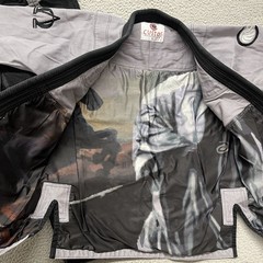 Custos Athletic Gi Set Adult A2 Gray Jiu Jitsu Ripstop MMA Grappling *No Belt