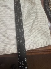 AJJC Size 5 White BJJ MMA Kimono And Pant Set With Belt