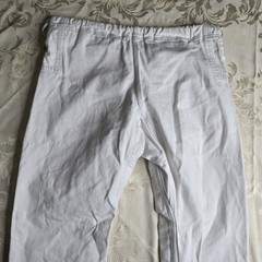 Hayabusa Pants Mens A1 White Jiu Jitsu Grappling MMA Fight