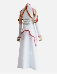 Sword Art Online SAO Yūki Asuna/Yuuki Asuna cosplay costume Full set