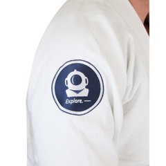 Chaos and Order Explorer Series Aquanaut BJJ Kimono – White