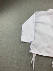 Martial Art Karate 7.5 oz Jacket Only Gi Uniform Light Weight sz 00 Childs White