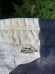 White Martial Arts Uniform Top 5/190