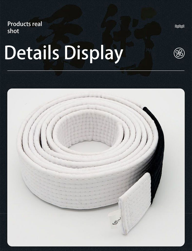 BJJ Standard Belts-Brazilian jiu-jitsu assorted colors belts suitable for traini
