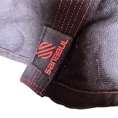 Sanabul BJJ Gi Jacket Kimono Top A3 Large Black Mens Adult Jiu Jitsu Training