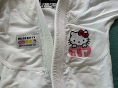 MOYA BRAND CO. Hello Kitty White Jiu-Jitsu Gi Uniform Kids Unisex Size K1