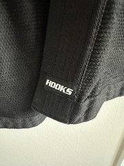 Men’s Black W/White Hooks Brand BJJ Prolight 2.0 GI Kimono & Pants Size A5 New