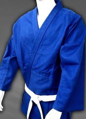 Thapur Sports Elite Single Weave Judo Uniform – Blue – 500 GSM – Free Belt