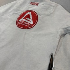 Gracie Barra Gi Jiu Jitsu MMA Kimono Pants & Jacket A2 Set Unisex White Read
